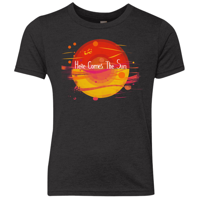 T-Shirts Vintage Black / YXS Here Comes The Sun (1) Youth Triblend T-Shirt