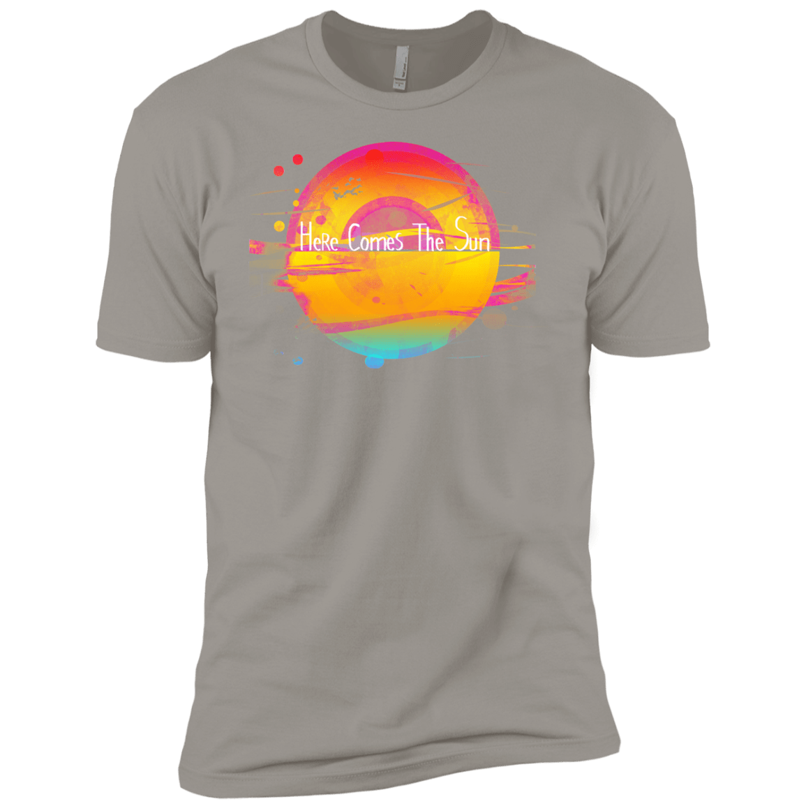 T-Shirts Light Grey / YXS Here Comes The Sun (2) Boys Premium T-Shirt