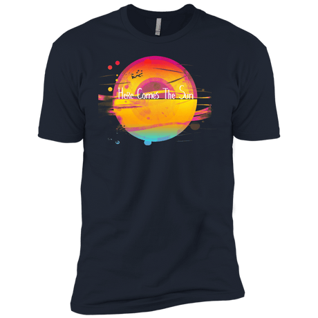 T-Shirts Midnight Navy / YXS Here Comes The Sun (2) Boys Premium T-Shirt