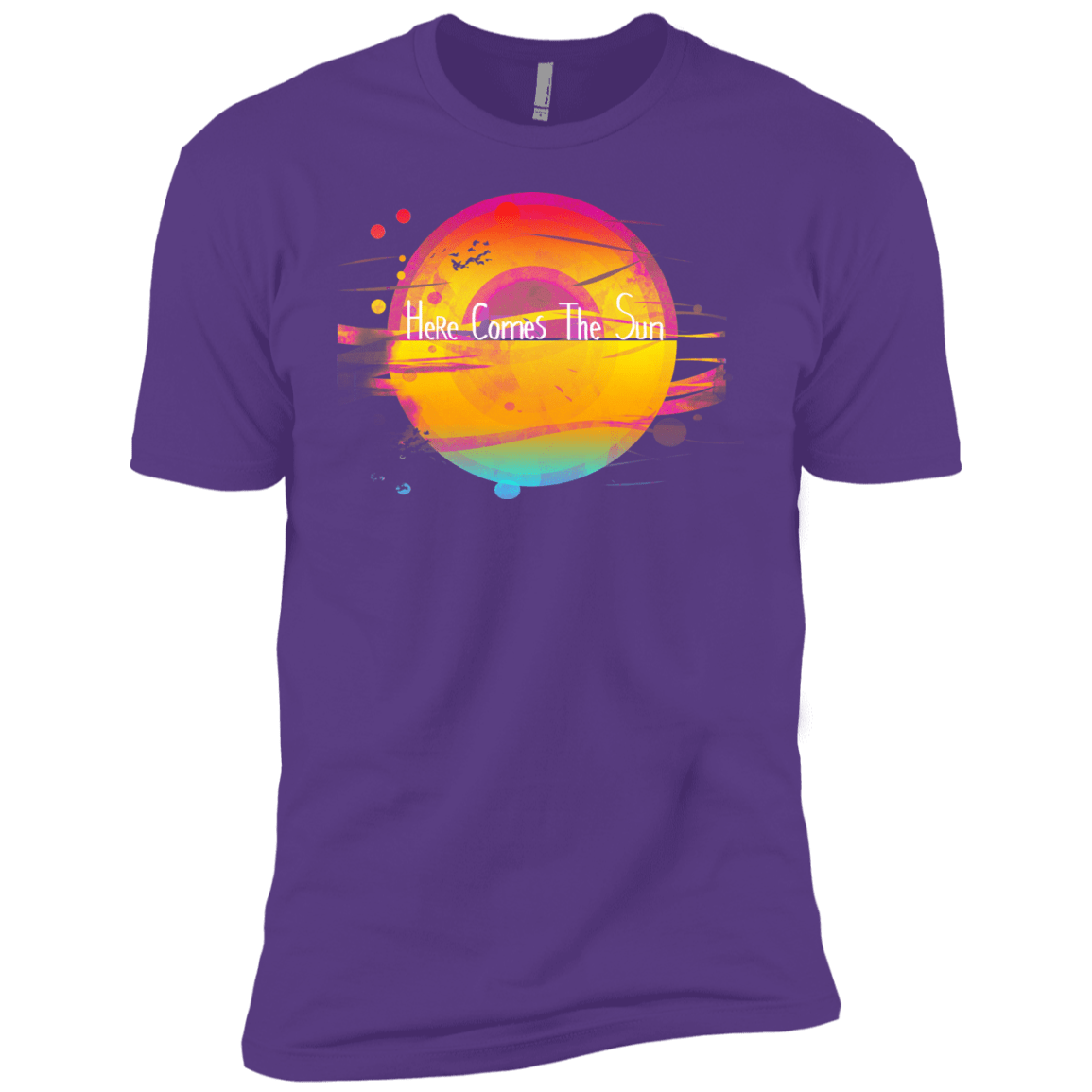 T-Shirts Purple Rush / YXS Here Comes The Sun (2) Boys Premium T-Shirt