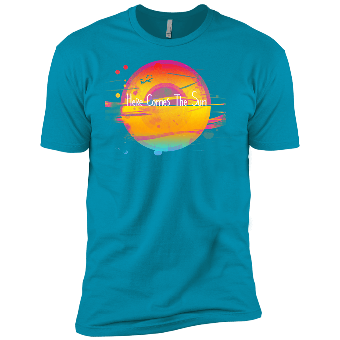 T-Shirts Turquoise / YXS Here Comes The Sun (2) Boys Premium T-Shirt