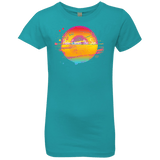 T-Shirts Tahiti Blue / YXS Here Comes The Sun (2) Girls Premium T-Shirt