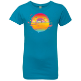T-Shirts Turquoise / YXS Here Comes The Sun (2) Girls Premium T-Shirt