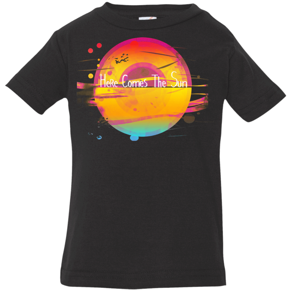 T-Shirts Black / 6 Months Here Comes The Sun (2) Infant Premium T-Shirt