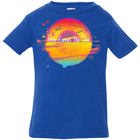 T-Shirts Royal / 6 Months Here Comes The Sun (2) Infant Premium T-Shirt