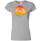 T-Shirts Sport Grey / S Here Comes The Sun (2) Junior Slimmer-Fit T-Shirt