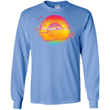 T-Shirts Carolina Blue / S Here Comes The Sun (2) Men's Long Sleeve T-Shirt