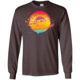 T-Shirts Dark Chocolate / S Here Comes The Sun (2) Men's Long Sleeve T-Shirt