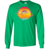 T-Shirts Irish Green / S Here Comes The Sun (2) Men's Long Sleeve T-Shirt