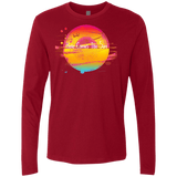 T-Shirts Cardinal / S Here Comes The Sun (2) Men's Premium Long Sleeve