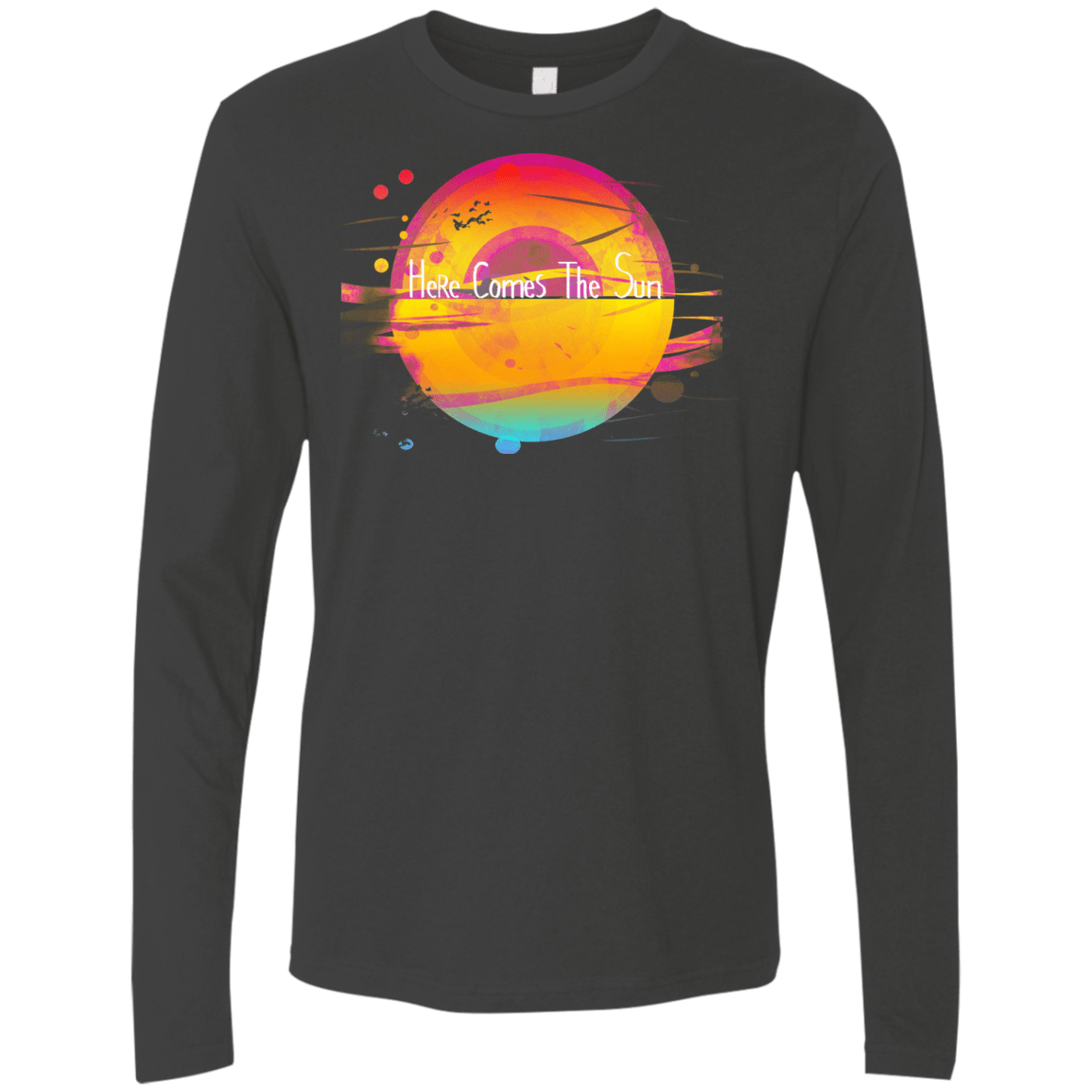 T-Shirts Heavy Metal / S Here Comes The Sun (2) Men's Premium Long Sleeve