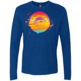 T-Shirts Royal / S Here Comes The Sun (2) Men's Premium Long Sleeve