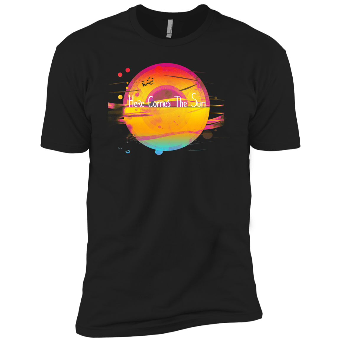T-Shirts Black / X-Small Here Comes The Sun (2) Men's Premium T-Shirt