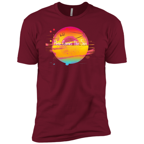 T-Shirts Cardinal / X-Small Here Comes The Sun (2) Men's Premium T-Shirt