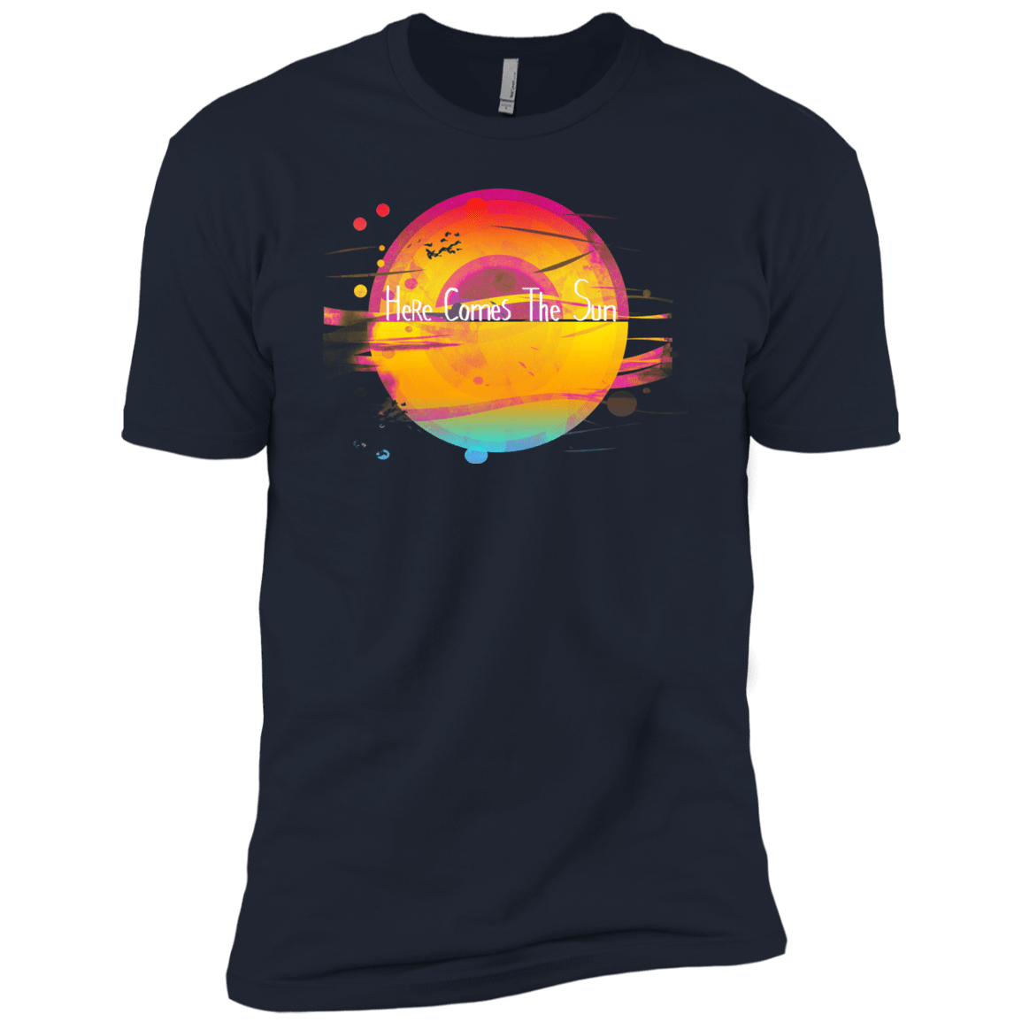 T-Shirts Midnight Navy / X-Small Here Comes The Sun (2) Men's Premium T-Shirt