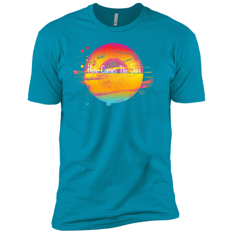 T-Shirts Turquoise / X-Small Here Comes The Sun (2) Men's Premium T-Shirt