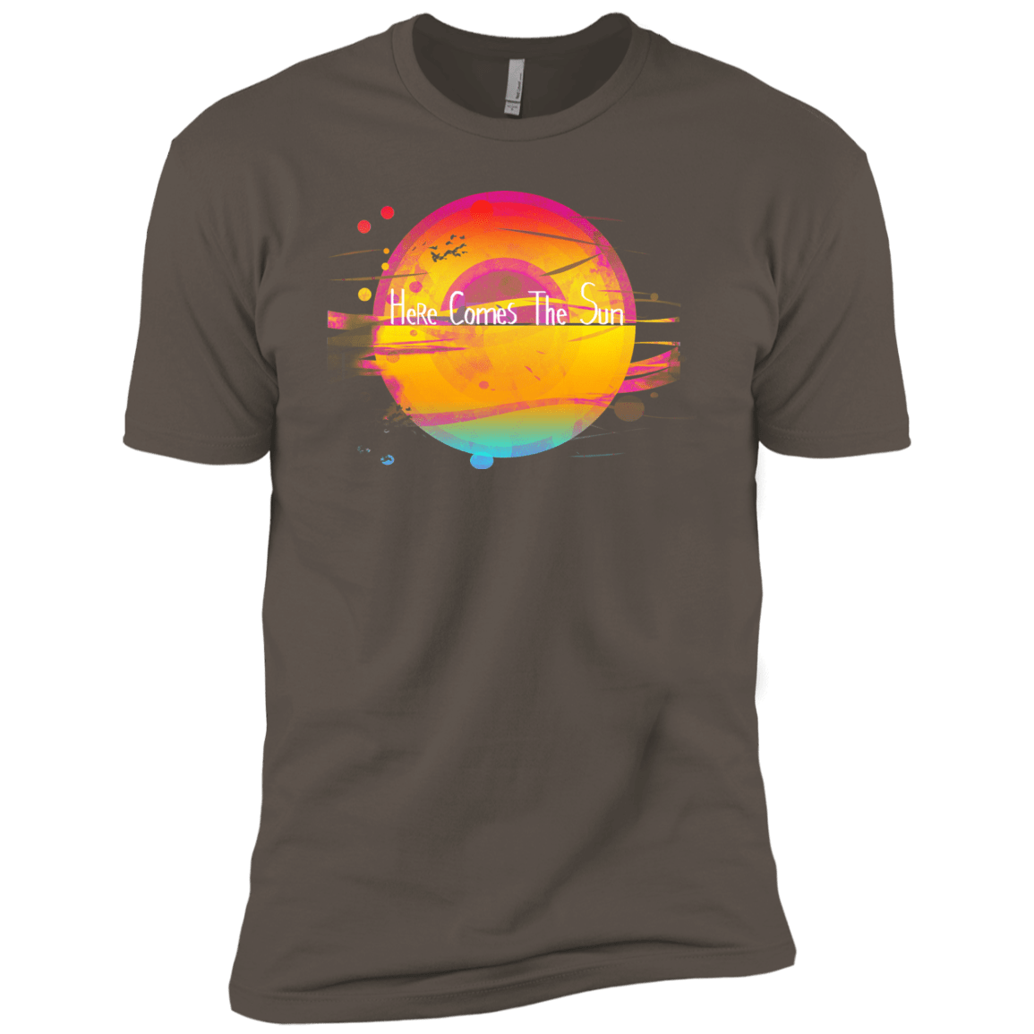 T-Shirts Warm Grey / X-Small Here Comes The Sun (2) Men's Premium T-Shirt
