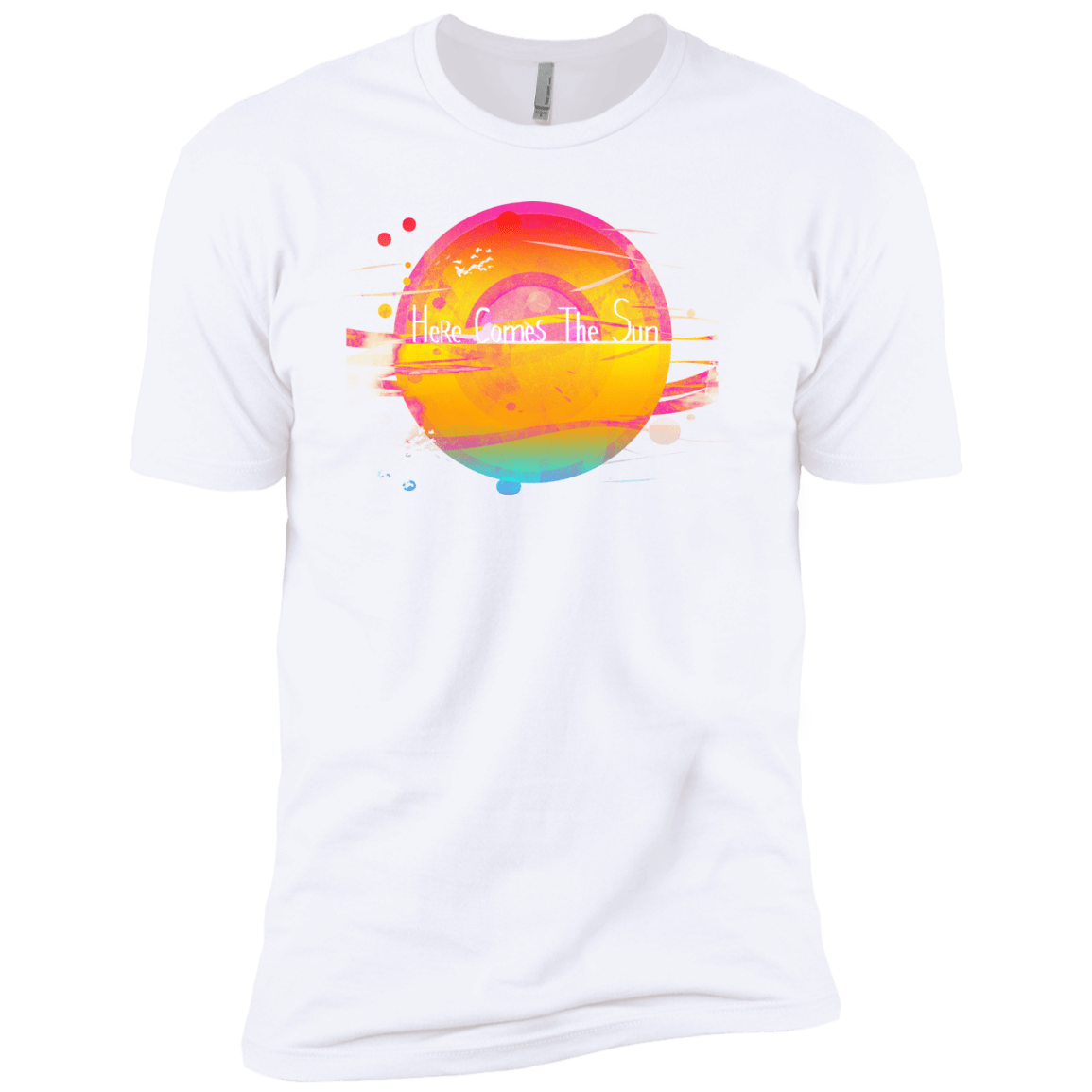 T-Shirts White / X-Small Here Comes The Sun (2) Men's Premium T-Shirt