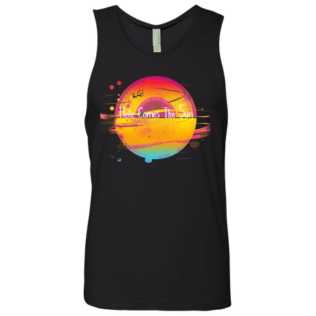 T-Shirts Black / S Here Comes The Sun (2) Men's Premium Tank Top