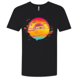 T-Shirts Black / X-Small Here Comes The Sun (2) Men's Premium V-Neck