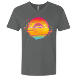 T-Shirts Heavy Metal / X-Small Here Comes The Sun (2) Men's Premium V-Neck
