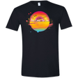 T-Shirts Black / X-Small Here Comes The Sun (2) Men's Semi-Fitted Softstyle