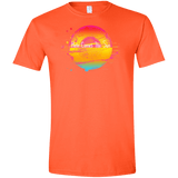 T-Shirts Orange / S Here Comes The Sun (2) Men's Semi-Fitted Softstyle