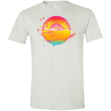 T-Shirts White / X-Small Here Comes The Sun (2) Men's Semi-Fitted Softstyle