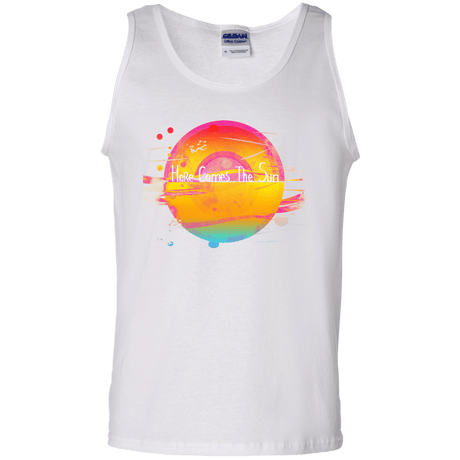 T-Shirts White / S Here Comes The Sun (2) Men's Tank Top
