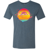 T-Shirts Indigo / S Here Comes The Sun (2) Men's Triblend T-Shirt