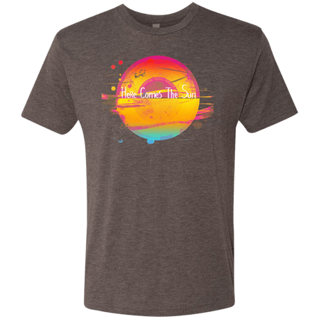 T-Shirts Macchiato / S Here Comes The Sun (2) Men's Triblend T-Shirt