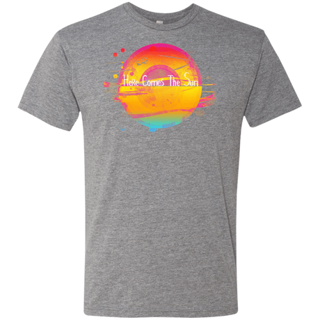 T-Shirts Premium Heather / S Here Comes The Sun (2) Men's Triblend T-Shirt