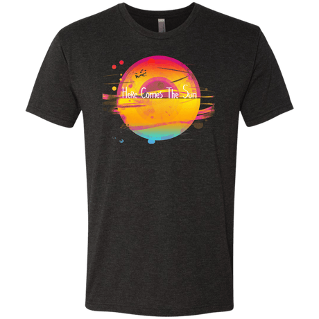 T-Shirts Vintage Black / S Here Comes The Sun (2) Men's Triblend T-Shirt
