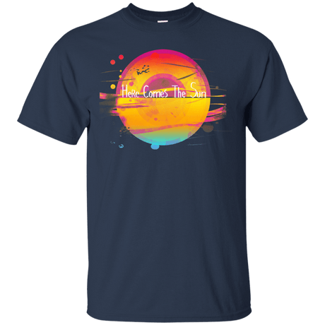 T-Shirts Navy / S Here Comes The Sun (2) T-Shirt