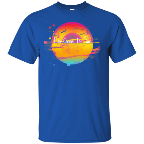 T-Shirts Royal / S Here Comes The Sun (2) T-Shirt