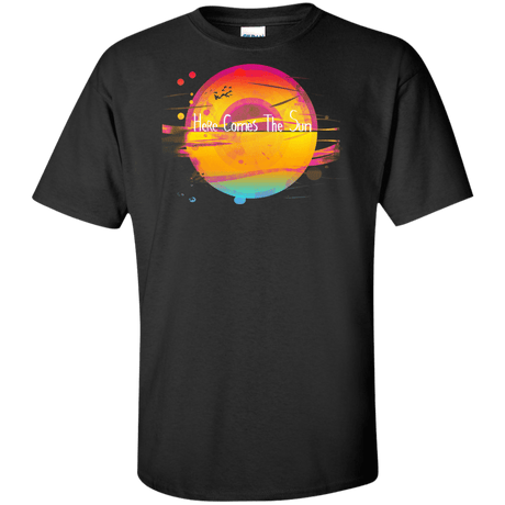 T-Shirts Black / XLT Here Comes The Sun (2) Tall T-Shirt