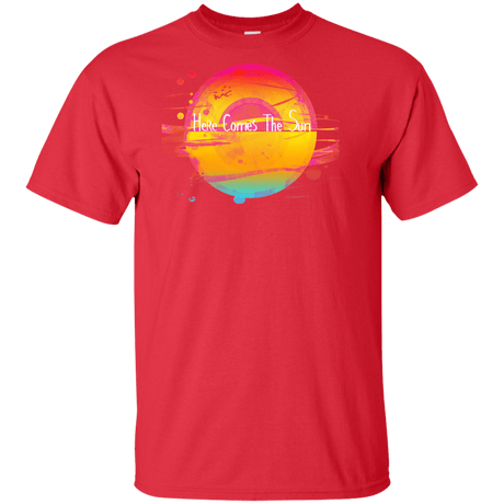T-Shirts Red / XLT Here Comes The Sun (2) Tall T-Shirt