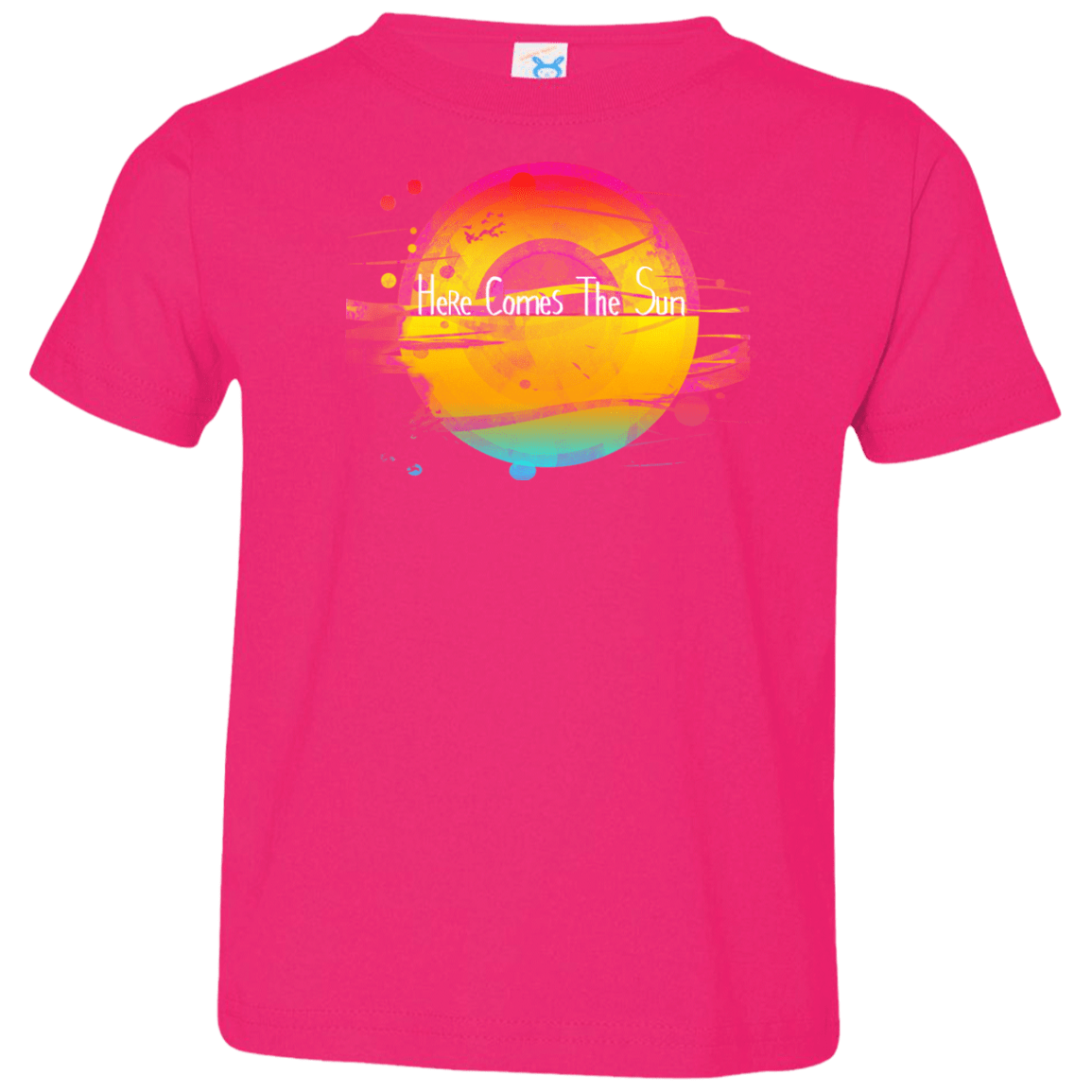 T-Shirts Hot Pink / 2T Here Comes The Sun (2) Toddler Premium T-Shirt