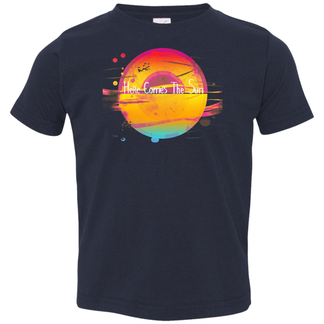 T-Shirts Navy / 2T Here Comes The Sun (2) Toddler Premium T-Shirt