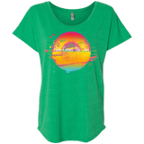 T-Shirts Envy / X-Small Here Comes The Sun (2) Triblend Dolman Sleeve