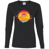 T-Shirts Black / S Here Comes The Sun (2) Women's Long Sleeve T-Shirt