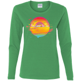 T-Shirts Irish Green / S Here Comes The Sun (2) Women's Long Sleeve T-Shirt