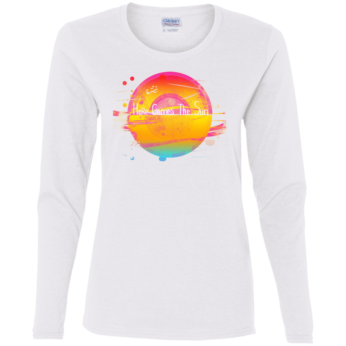 T-Shirts White / S Here Comes The Sun (2) Women's Long Sleeve T-Shirt