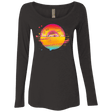 T-Shirts Vintage Black / S Here Comes The Sun (2) Women's Triblend Long Sleeve Shirt