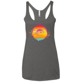T-Shirts Premium Heather / X-Small Here Comes The Sun (2) Women's Triblend Racerback Tank