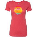 T-Shirts Vintage Red / S Here Comes The Sun (2) Women's Triblend T-Shirt