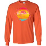 T-Shirts Orange / YS Here Comes The Sun (2) Youth Long Sleeve T-Shirt