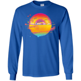 T-Shirts Royal / YS Here Comes The Sun (2) Youth Long Sleeve T-Shirt