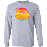 T-Shirts Sport Grey / YS Here Comes The Sun (2) Youth Long Sleeve T-Shirt