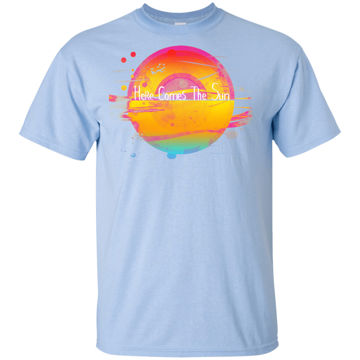 T-Shirts Light Blue / YXS Here Comes The Sun (2) Youth T-Shirt